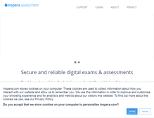 Tablet Screenshot of inspera.com